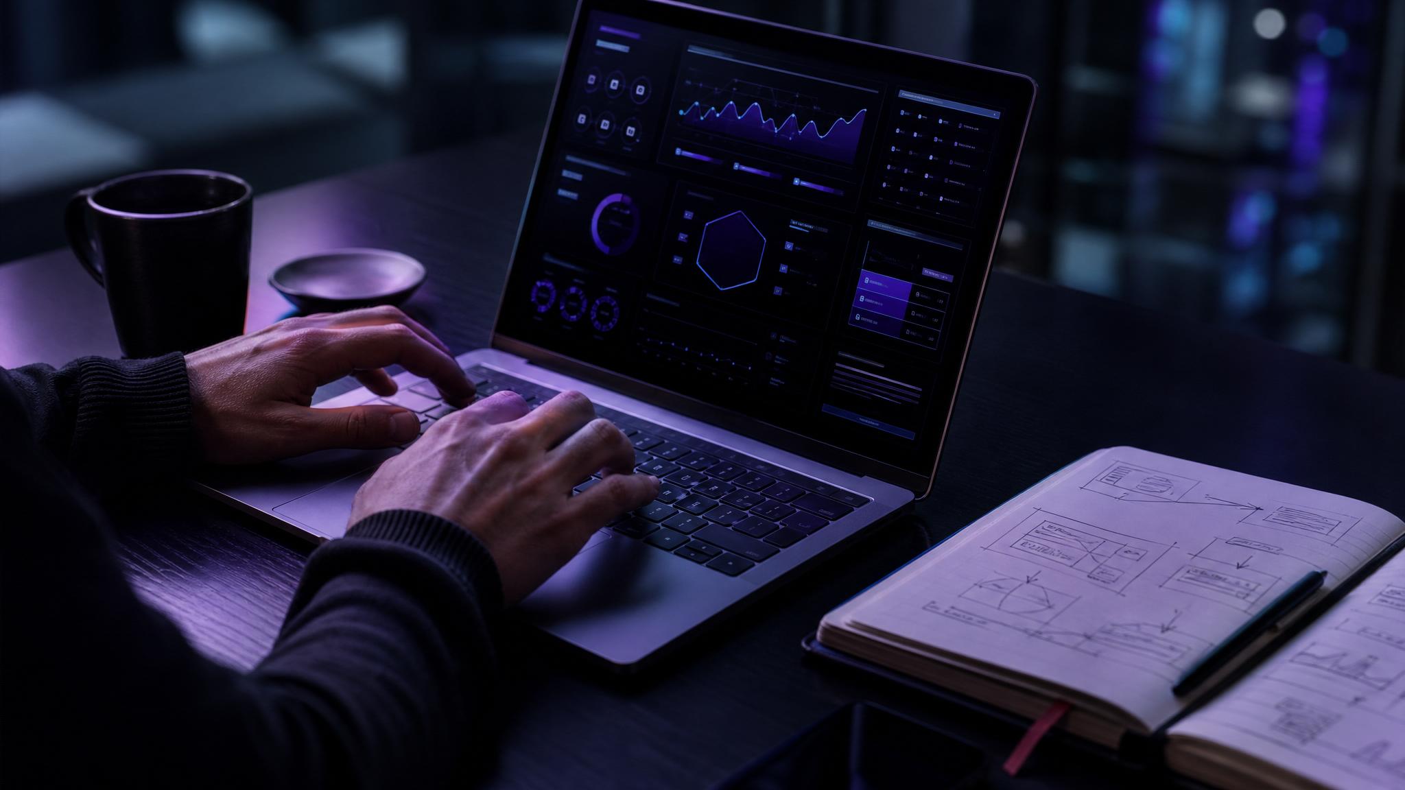 Diagnóstico técnico em painel de monitoramento e automação